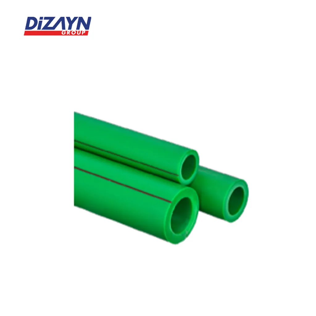 Dizayn Pipa PP-R PN20 (Garis Merah) Air Panas 4 m 1" - Prasada Hidup Sentosa