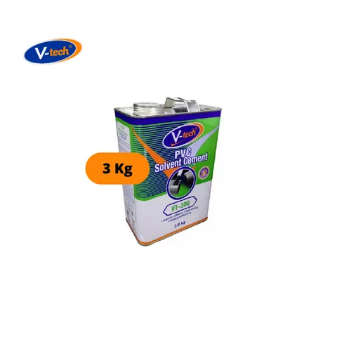V-Tech VT300 PVC Solvent Cement 3 Kg 3 Kg - Surabaya