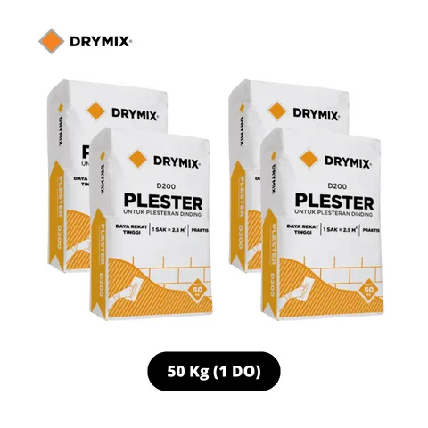 Drymix Plester 50 Kg 1 DO (8 Ton)