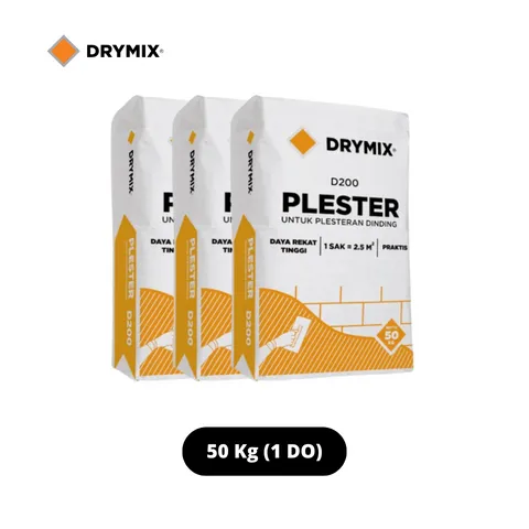 Drymix Plester 50 Kg 1 DO (8 Ton)