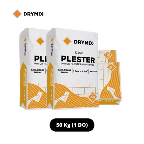 Drymix Plester 50 Kg 1 DO (8 Ton)