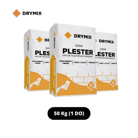Drymix Plester 50 Kg 1 DO (8 Ton)