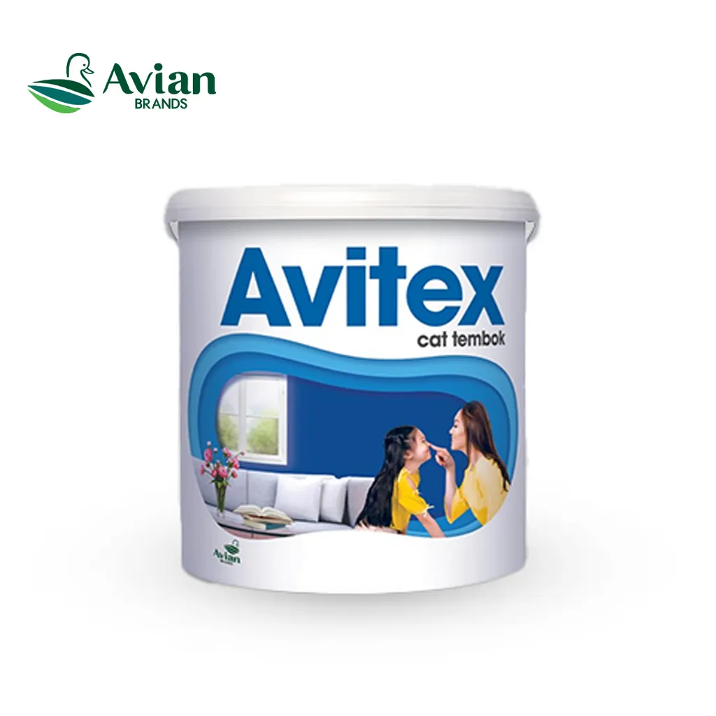 Avitex Emulsion Cat Tembok 1 Kg Putih (A1501) - Sahabat Baru 2