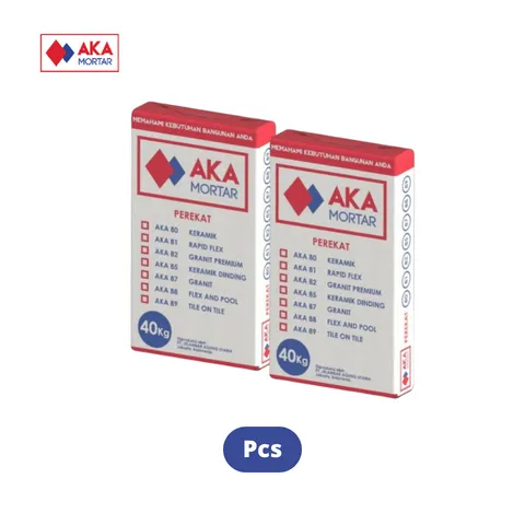 Aka Mortar Aka 87 Perekat Keramik Extra 40 Kg Sak - Surabaya