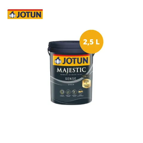 Jotun Majestic Sense Cat Tembok Interior 2,5 Liter 4445-Artic Blue - Murah Makmur Cipanas