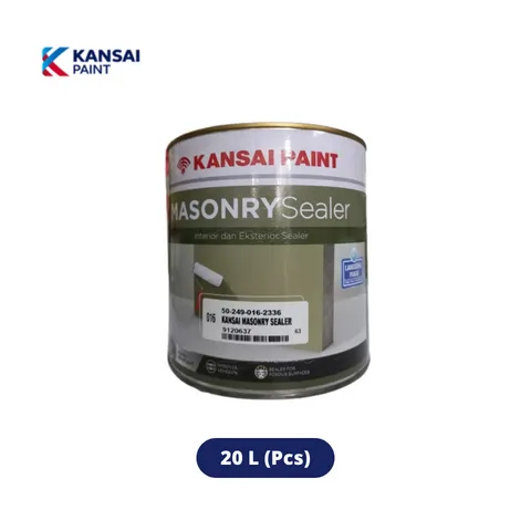Kansai Paint Masonry Sealer Cat Dasar 20 L Putih - Surabaya