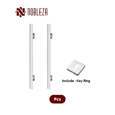 Nobleza Pull Handle Prime Phoniex White Pcs - Surabaya