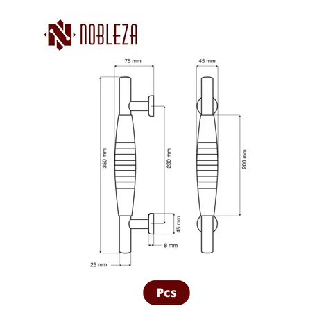 Nobleza Pull Handle Libra RM Pcs - Surabaya