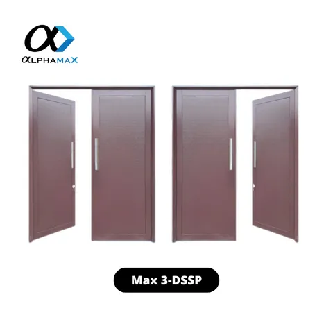 Alphamax Max 3-DSSP Pintu Aluminium Putih - Surabaya