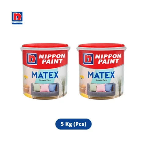 Nippon Paint Matex Emulsion Paint 5 Kg 814-White - Al Inayah