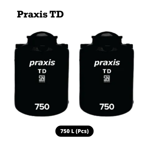 Praxis Tandon Air 750 Liter Hitam - Surabaya