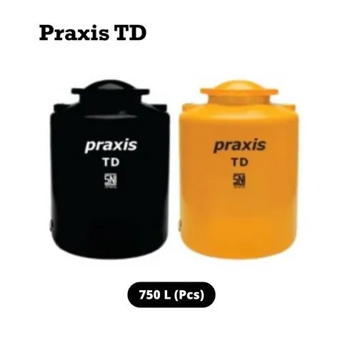 Praxis Tandon Air 750 Liter Orange - Surabaya