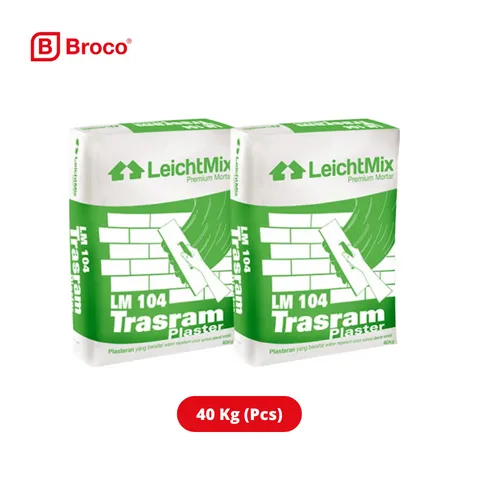 Broco Leichtmix Trasram Plaster 40 Kg - Cahaya Anugerah Sakti