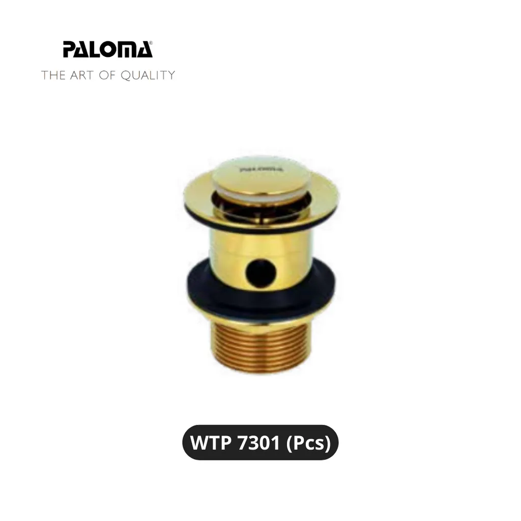 Paloma WTP 7301 Drain Pop-up Plug With Overflow Pcs - Surabaya