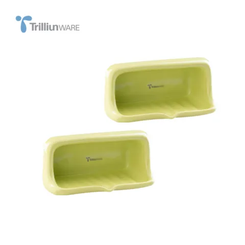 Trilliun Soap Dish Tempat Sabun Apple Green Pcs - Surabaya