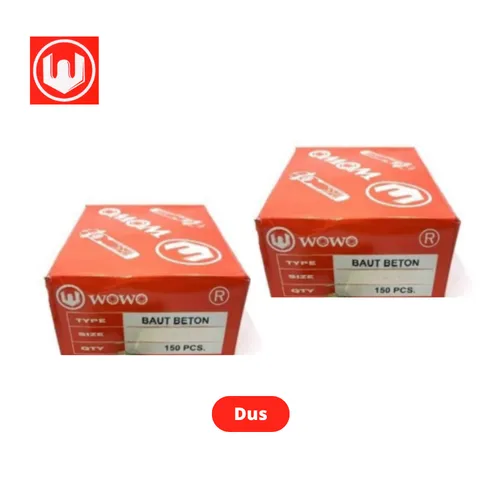 Wowo Dynabolt 10 mm x 50 mm Dus 10 mm x 50 mm - Sinar Gemilang