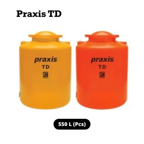 Praxis Tandon Air 550 Liter Kuning - Surabaya