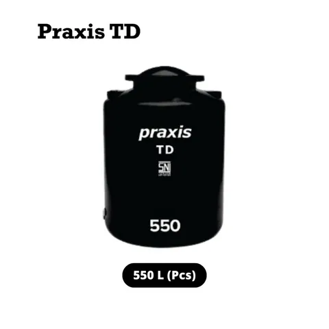 Praxis Tandon Air 550 Liter Orange - Surabaya