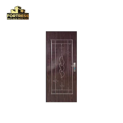 Fortress Metal 04 Coklat 90 Cm x 230 Cm x 5 Cm - Surabaya