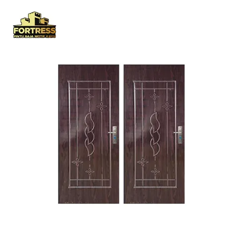 Fortress Metal 04 Coklat 90 Cm x 230 Cm x 5 Cm - Surabaya