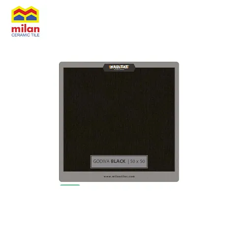 Milan Habitat Godiva Black 50x50 Keramik 50 Cm x 50 Cm - Surabaya