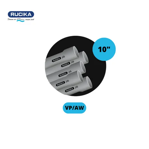Rucika Pipa PVC JIS VP AW 10" 10" - Sinar Jaya Abadi