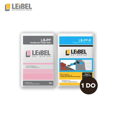 Leibel Perekat & Plaster Bata  (LB-PP) / (LB-PP-R) 1 DO 50 Kg - Surabaya