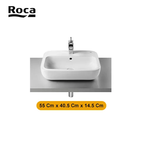 Roca Over vitreous china basin 2 (Khroma) 55 Cm x 40.5 Cm x 14.5 Cm - Surabaya