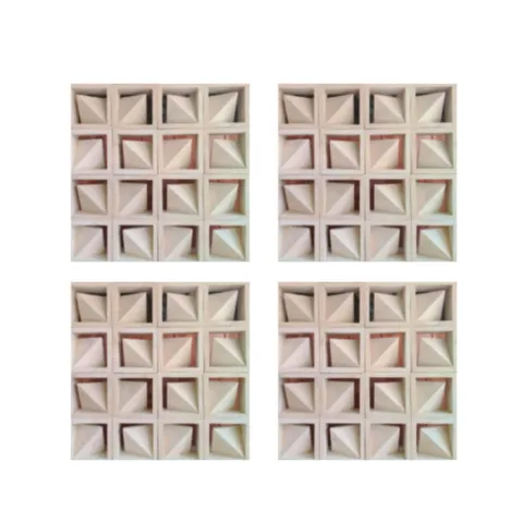 Roster Keramik Prisma Putih 1 M2 (Isi 25 Pcs) Putih - Surabaya