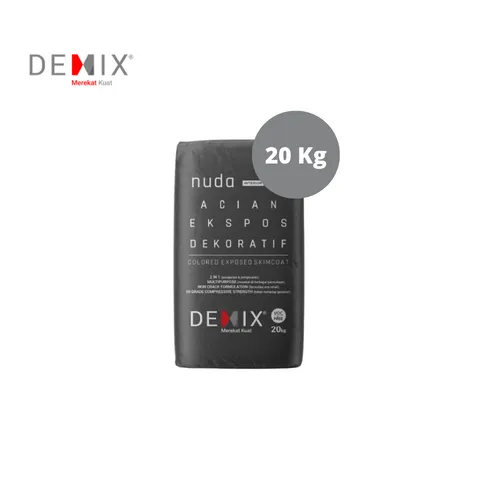 Demix Nuda X1 Acian Ekspos 20 Kg Orange Terracotta - Surabaya