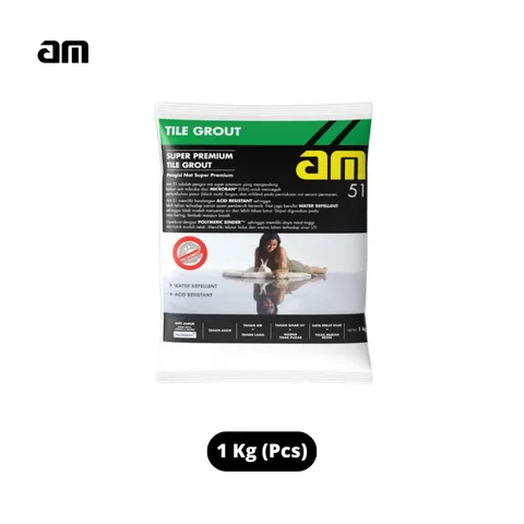AM 51 Pengisi Nat 3 in 1 1 Kg White - MSS