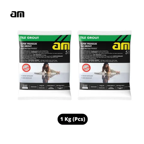 AM 51 Pengisi Nat 3 in 1 1 Kg Choco Brown - Gajah Mada