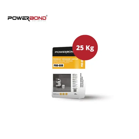 Powerbond Dry Interior Tile Adhesive 25 Kg Sak - Surabaya