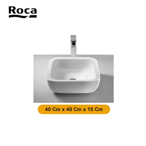 Roca Over countertop vitreous china basin (Khroma)