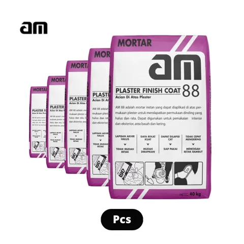 AM 88 Acian diatas Plester 40 Kg Sak - Surabaya