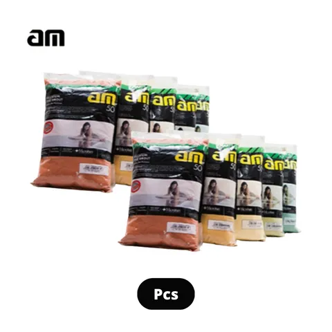 AM 50 Pengisi Nat Premium 1 Kg Cream - Galaxy 2