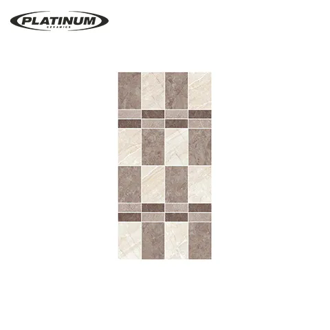 Platinum Keramik Carmen Brown Decor 25 Cm x 50 Cm - Surabaya