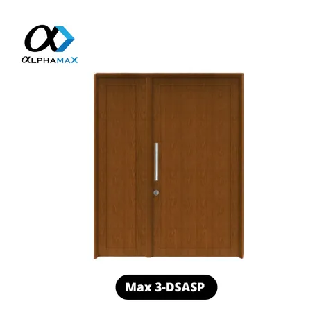 Alphamax Max 3-DSASP Pintu Aluminium Coklat Kanan - Surabaya