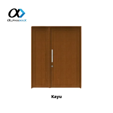 Alphamax Max 3-DSASP Pintu Aluminium Kayu Kiri - Surabaya