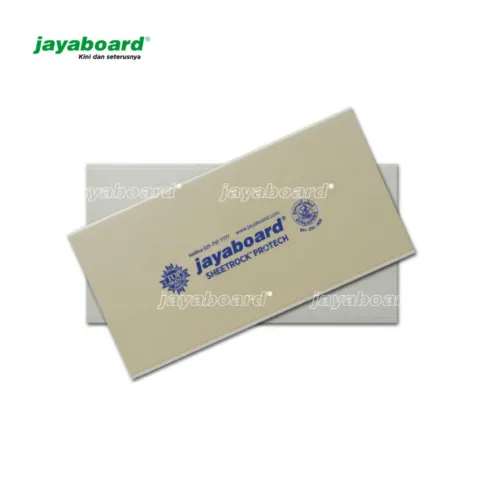 Jayaboard Gypsum Pcs Sheetrock 2400 mm x 1200 mm 12 mm - K2 Jaya