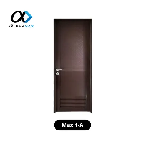 Alphamax Max 1-A Pintu Aluminium Coklat Kiri - Surabaya