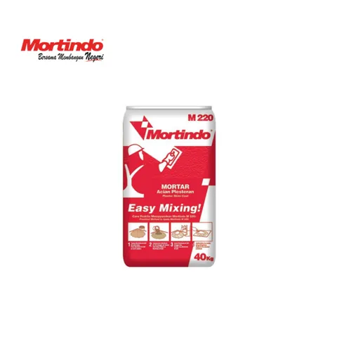 Mortindo M220 Acian Plesteran 40 Kg Sak - Makmur Karunia Tunggal