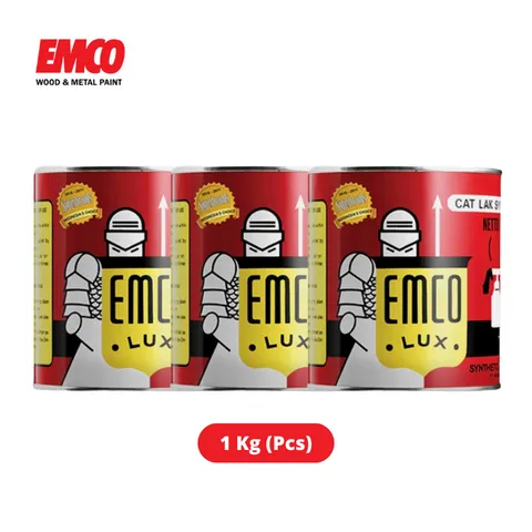 Emco Cat Kayu & Besi 1 Kg 39-Pearl White - Asri Raya