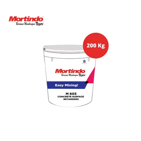 Mortindo M603 Concrete Surface Retarder 200 kg Drum - Surabaya