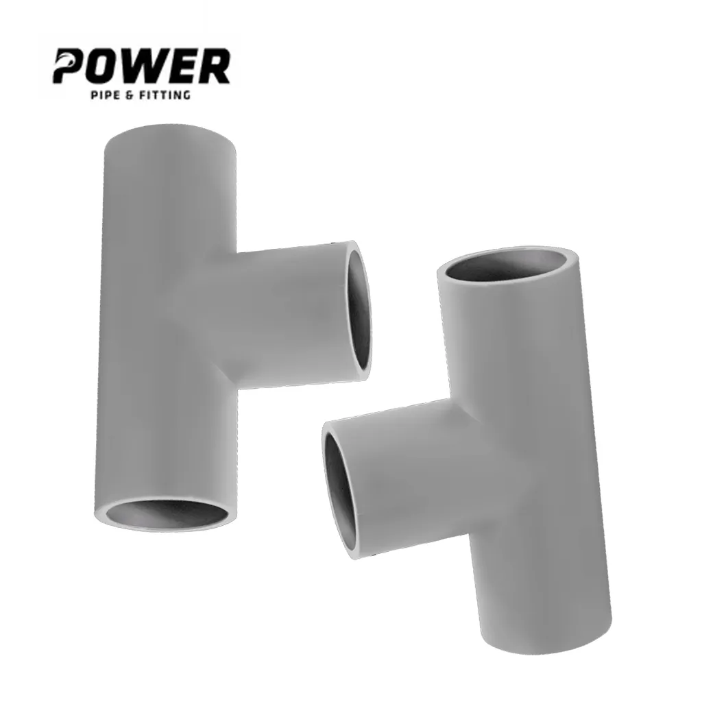 Power Fitting Pipa uPVC Tee AW Pcs 1/2" - Kurnia