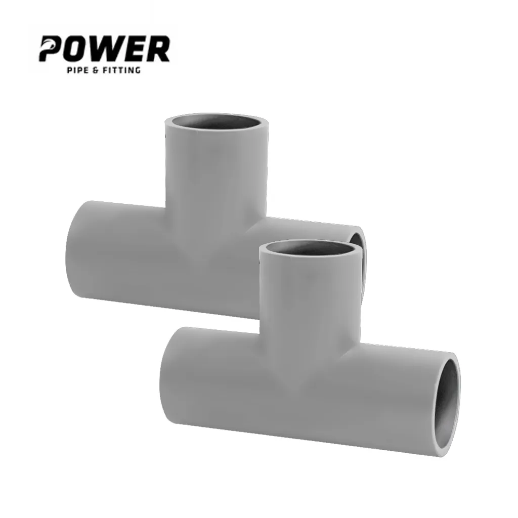 Power Fitting Pipa uPVC Tee AW Pcs 1/2" - Asri Raya