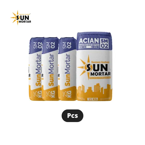 Sun Mortar Acian 25 Kg Sak - Surabaya