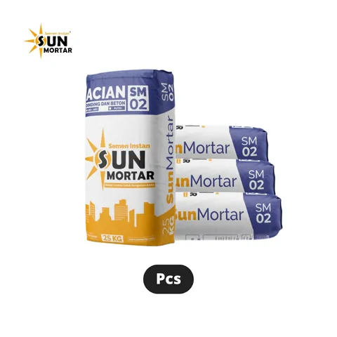 Sun Mortar Acian 25 Kg Sak - Surabaya
