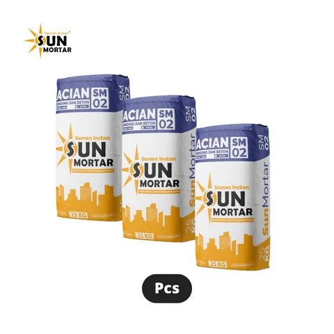 Sun Mortar Acian 25 Kg Sak - Surabaya
