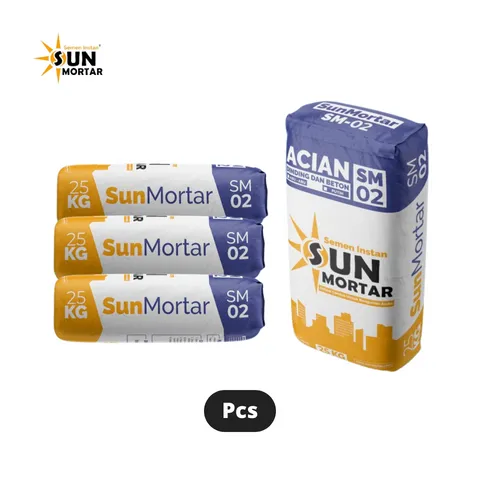 Sun Mortar Acian 25 Kg Sak - Surabaya
